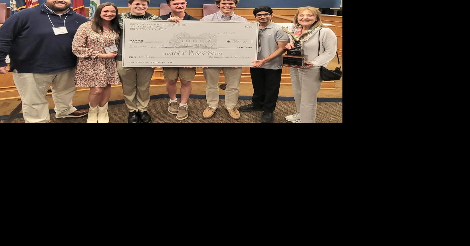 Ravenwood High School wins 2023 Brentwood History Bowl Schools