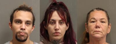 Maxwell Delancy, Alexandra Guerriero, Tamara Sue Morales mug shots 2023
