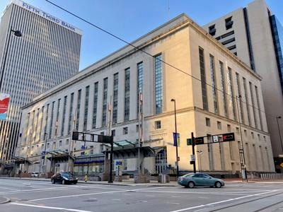 Potter Stewart Courthouse in Cincinnati — home to the 6th U.S. Circuit Court of Appeals