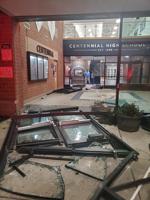 Centennial High School closed on Friday after crash causes 'significant damage' to building