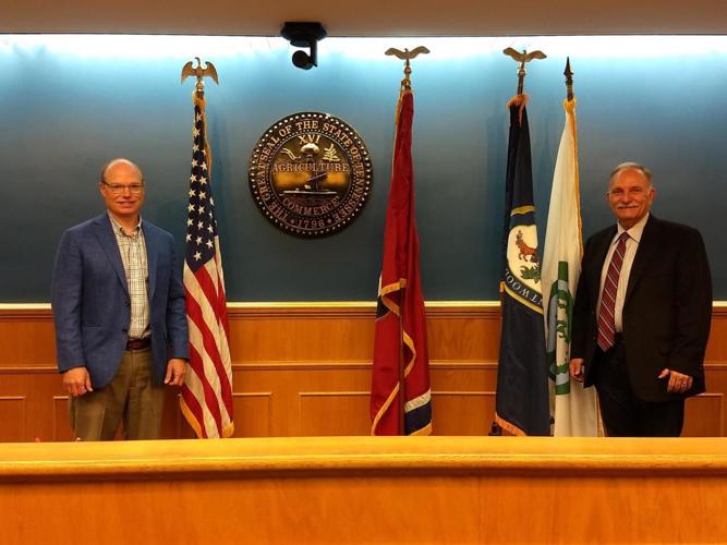 Brentwood Land Purchase Ben Sensing Brentwood Mayor Rhea Little