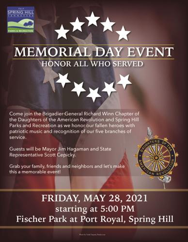 Memorial Day Event