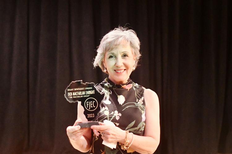 Deb McFarlan Enright with 2023 Brant Bousquet Award.jpg