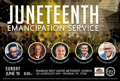 Juneteenth worship service