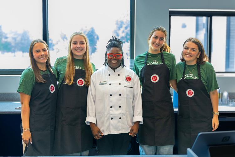 Innovation Center hospitality students