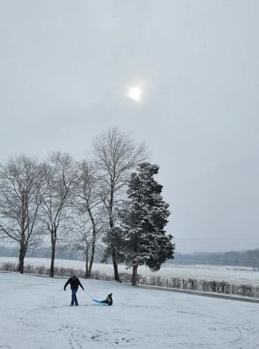 Snow circle