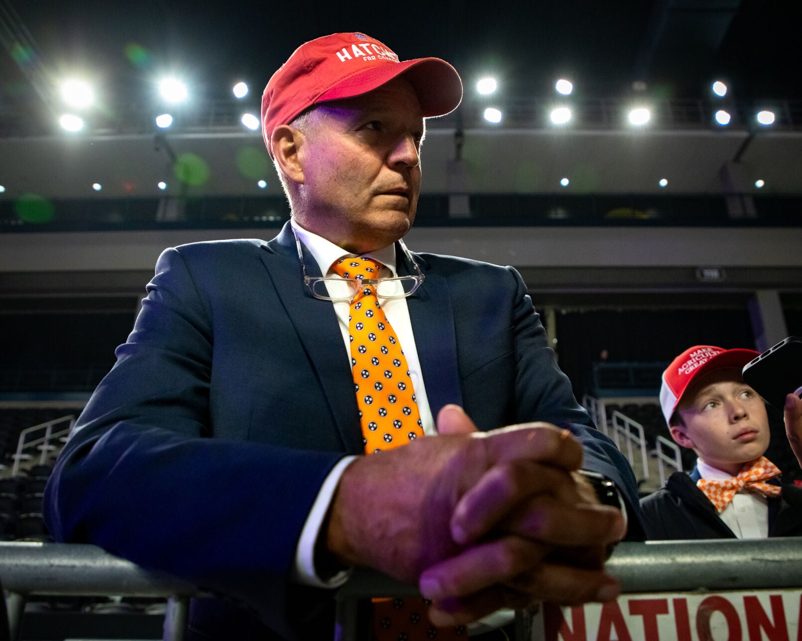Charlie Hatcher - Trump rally