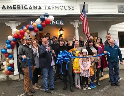 Americana Taphouse ribbon cutting