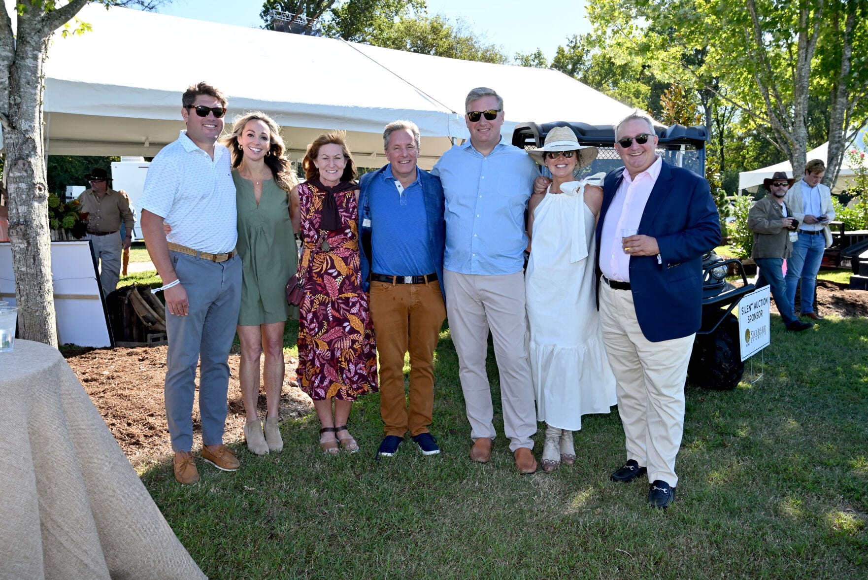 Matt and Emily Serck, Debbie and Chris Frost, William and Brittany Haugh and David Dill of Lifepoint Health.JPG
