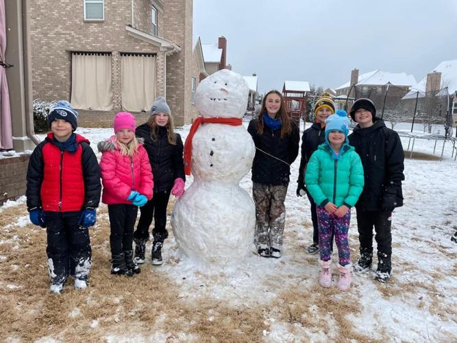 Snow big snowman