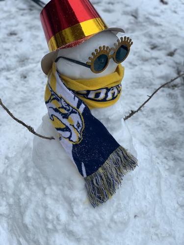 Sassy snowman