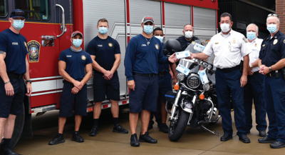 GM masks donated