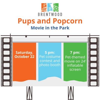 Brentwood 2022 Pups and Popcorn
