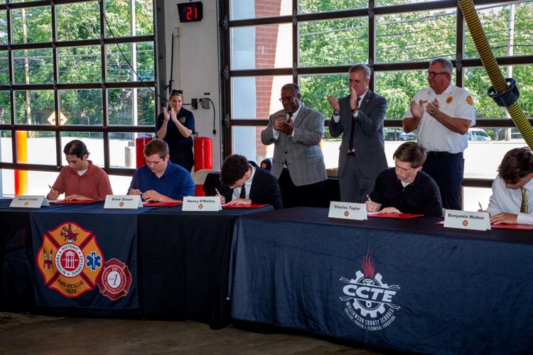 2025FFDInternshipAcademySigningDayWEB-3.jpg Franklin Fire Internship Academy