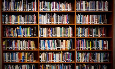 Library books