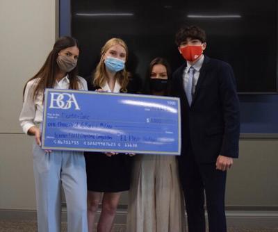 BGA winning team in The Capstone Pitch Competition