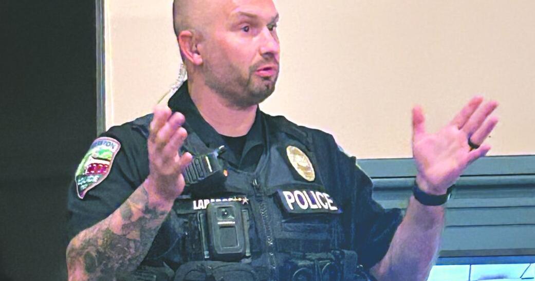 New chief makes the rounds
