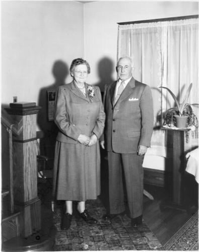 Clara and Frank Metcalf