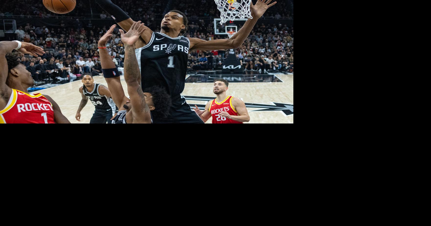 Amen Thompson blocks Wembanyama in final second as the Rockets beat the ...