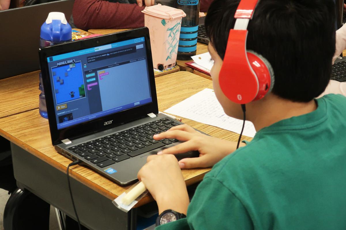 Redbud Run Elementary Students Get Hyped About Coding Winchester