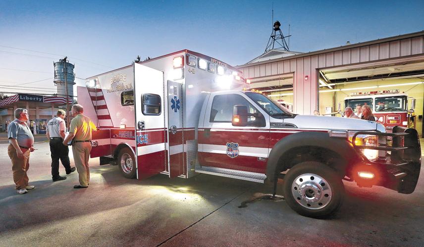 Boyce Fire and Rescue its new ambulance News