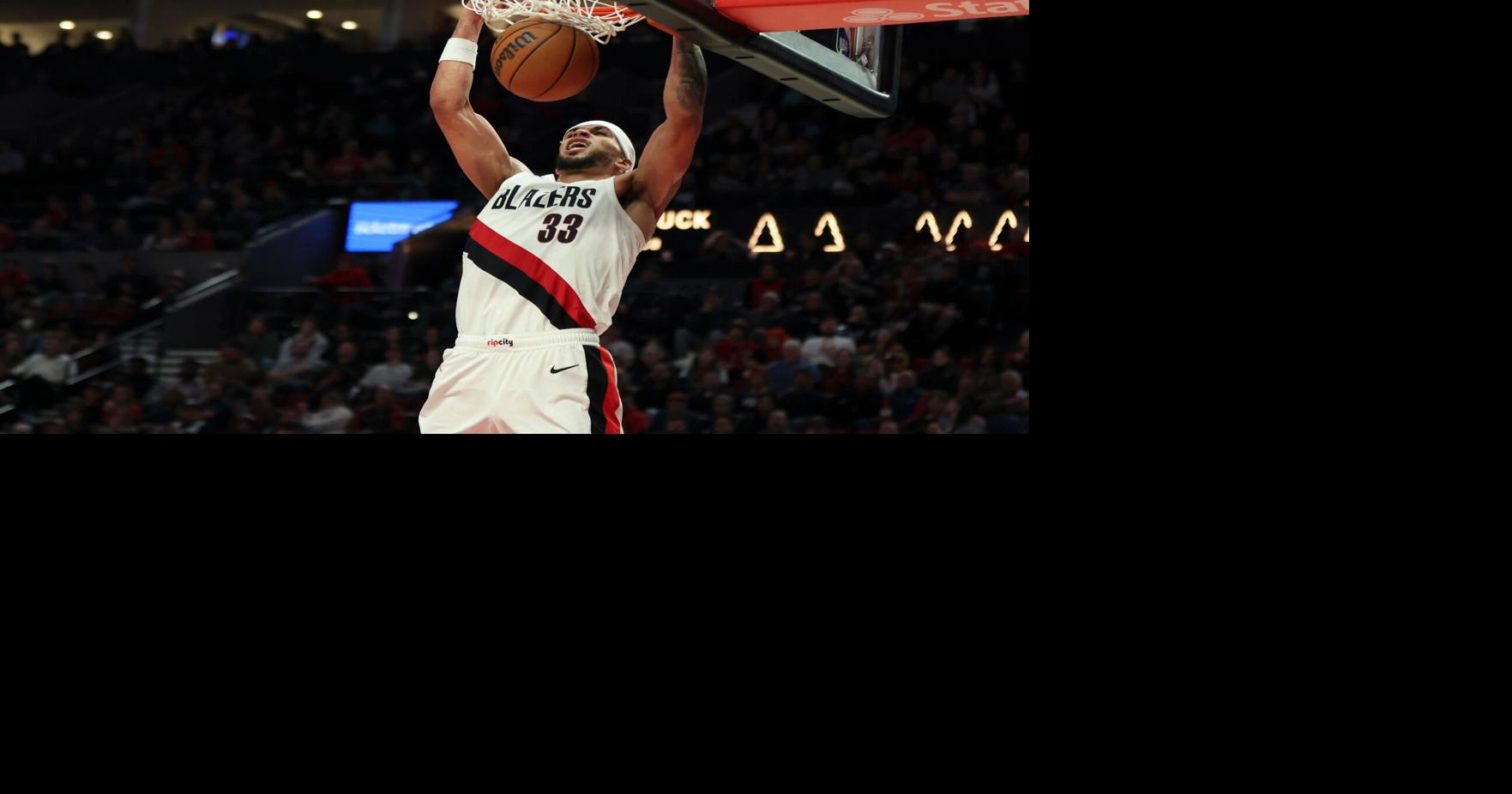 Camara has a career night and the Trail Blazers use a 49-point third quarter to top 76ers 135-118