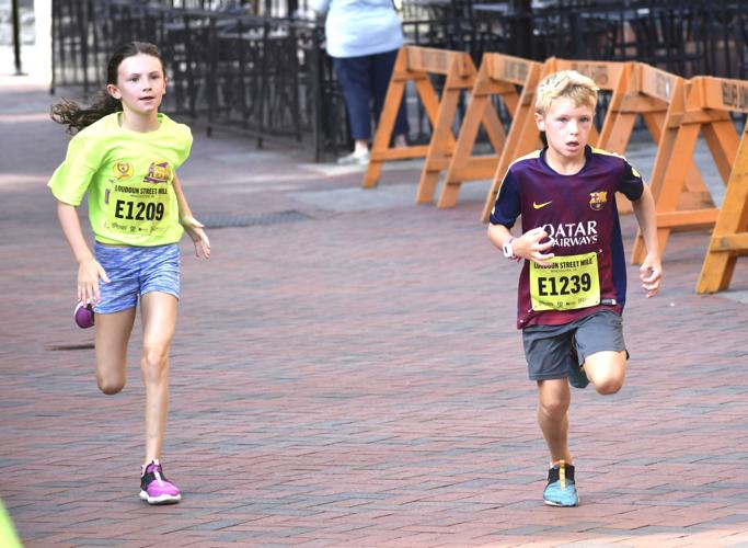 Enthusiasm for running everywhere at Saturday's Loudoun Street Mile