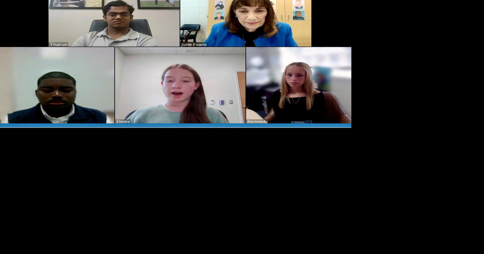 Aylor student participates in national technology webinar