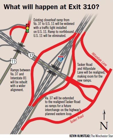 Contract awarded for I-81 interchange project | News | winchesterstar.com