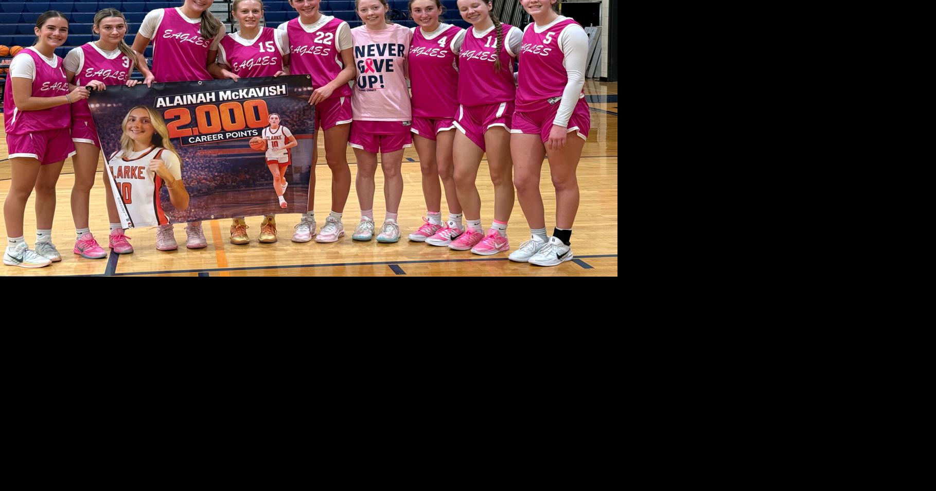 Clarke's McKavish scores career-best 38 points in win to reach 2,000 career points