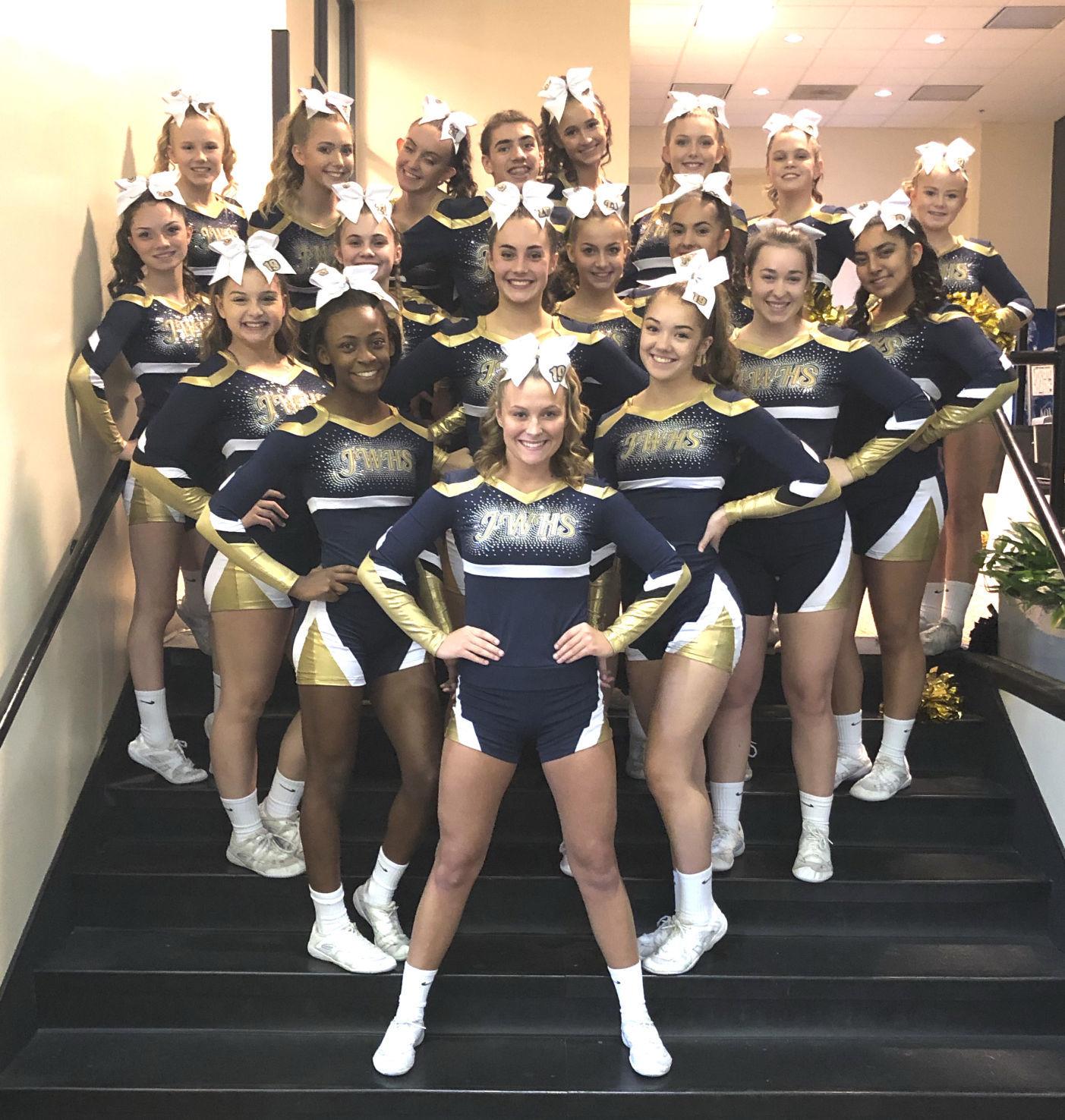 James Wood takes third at state cheerleading competition | Winchester ...