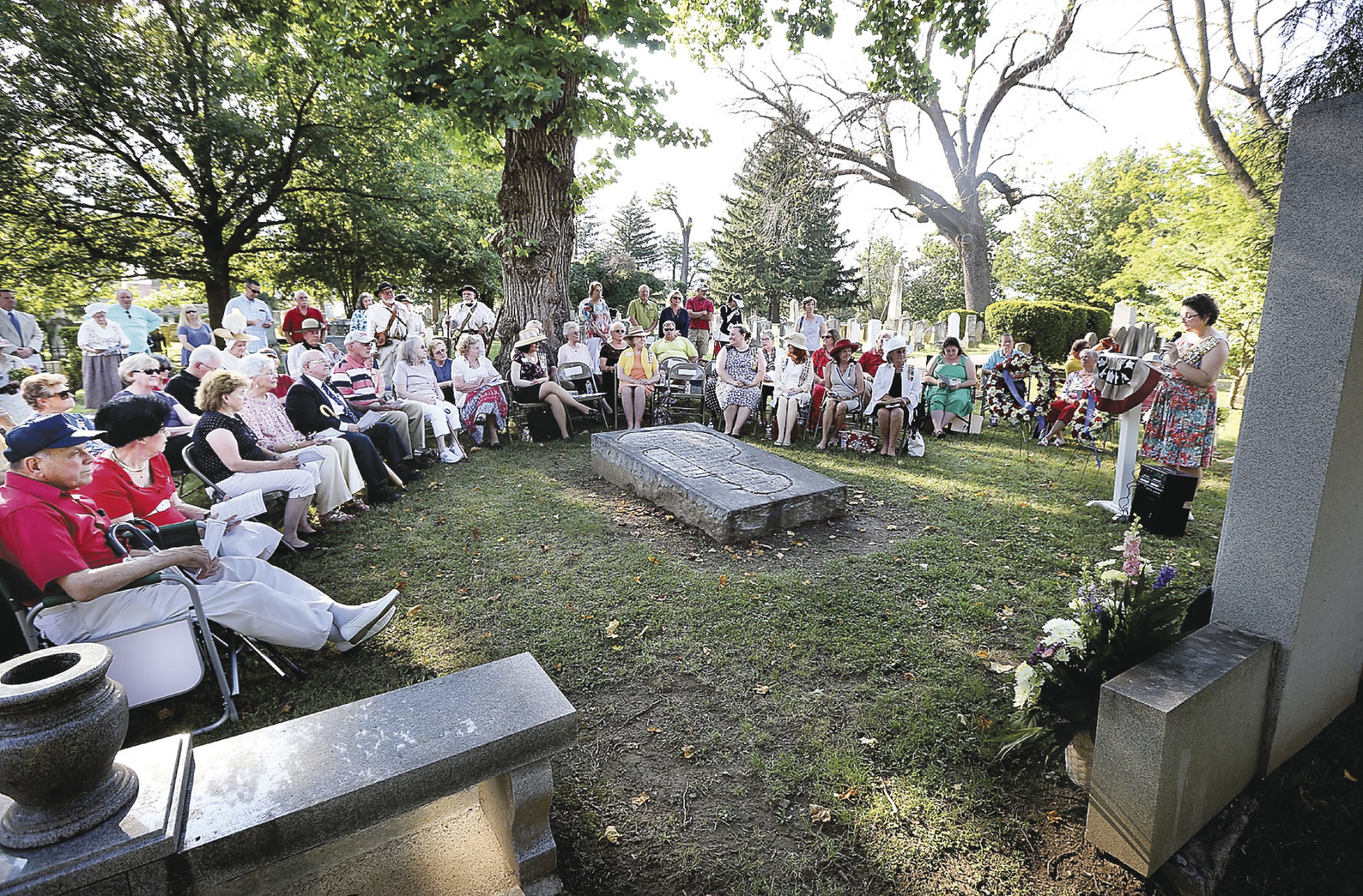 Daniel Morgan grave marker dedicated | Winchester | winchesterstar.com