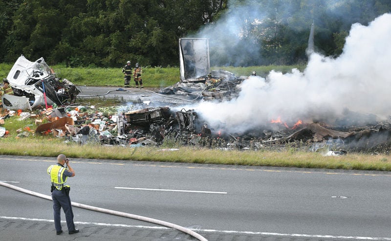 UPDATE: 2 tractor trailer drivers killed in fiery crash on I-81 after ...