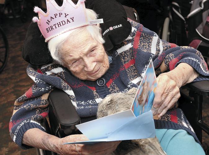Woman credits happiness to longevity Features