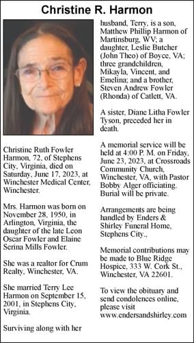 Mary Elizabeth Harmon O'Rander Obituary 2022 - J Henry Stuhr