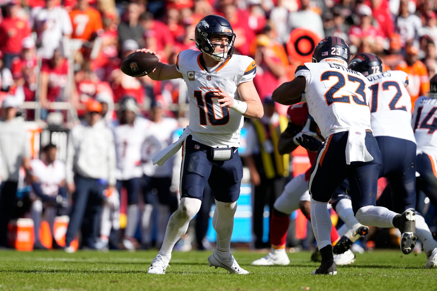 Bo Nix Shines For Broncos, Nearly Helping Them End The Rival Chiefs ...