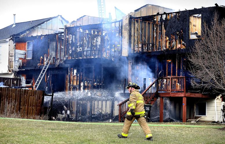 Fire guts multiple Frederick County townhouses | Winchester Star ...