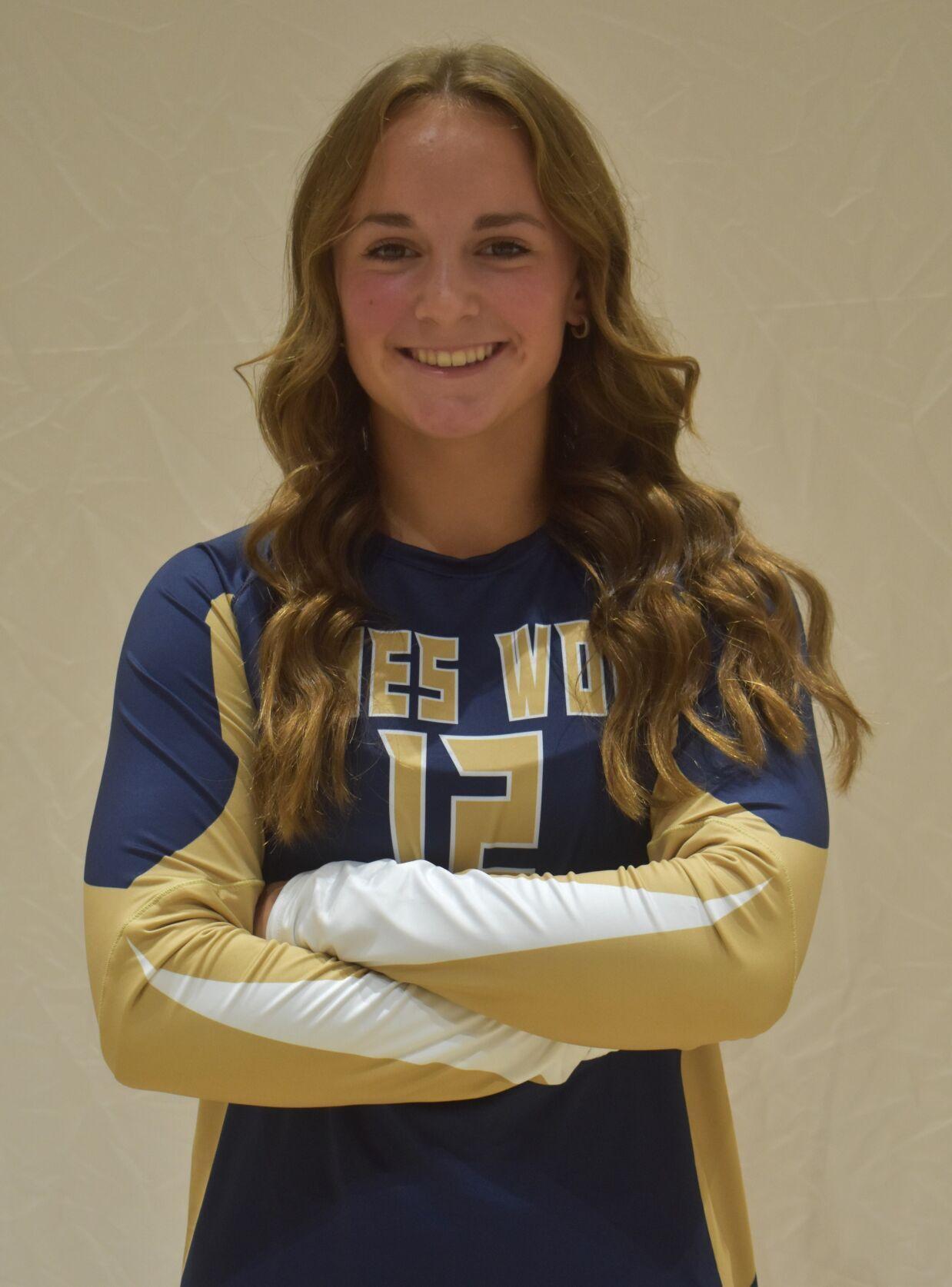 Athlete Spotlight James Wood volleyball player Brenna Corbin