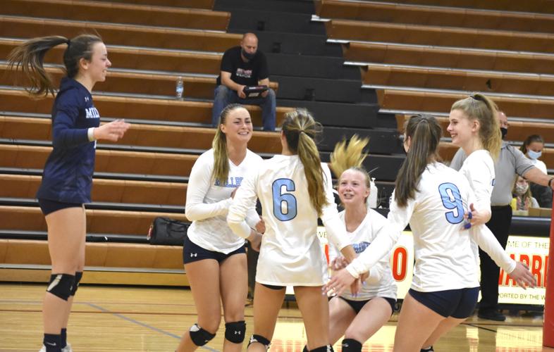 Millbrook finishes perfect season in Frederick County volleyball tri