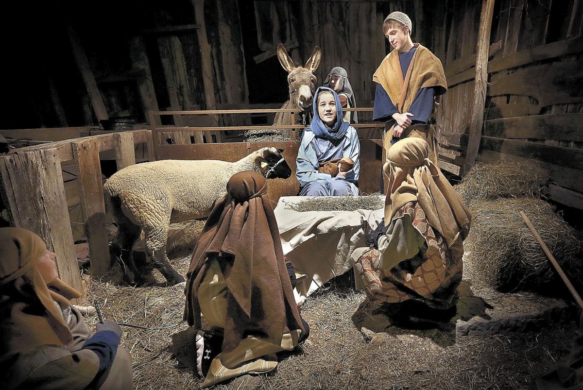 Live Nativity Lights Up Night Enlightens Frederick Crowd News