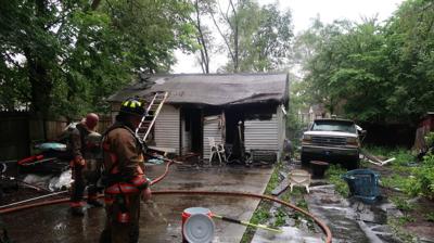 No one injured in residential garage fire