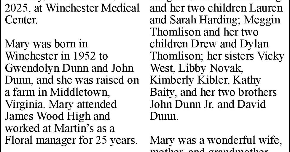 Mary Dunn Casilear Obituaries(02)