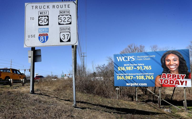 Billboards show competition for teachers extends beyond Virginia