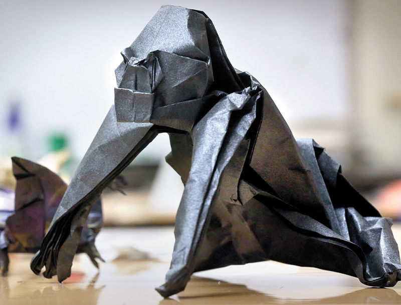 Holloway's hobby: origami | | winchesterstar.com
