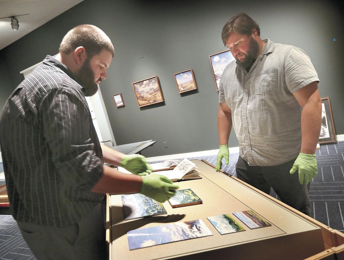 Artist paints 'dreamscapes' of valley