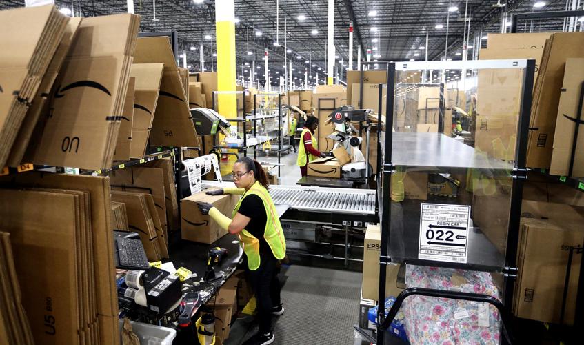 Governor tours local Amazon distribution center | Winchester Star ...