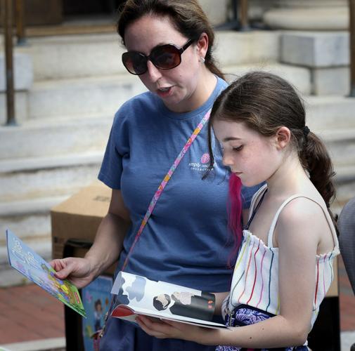 Rockin' the Library event brings children facetoface with book