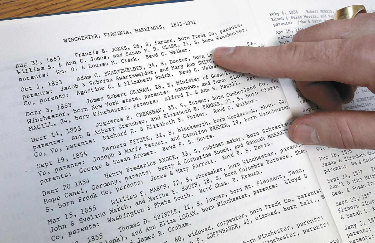 Location Laws Made Winchester Historic Hub For Marriage Licenses Winchester Winchesterstar Com