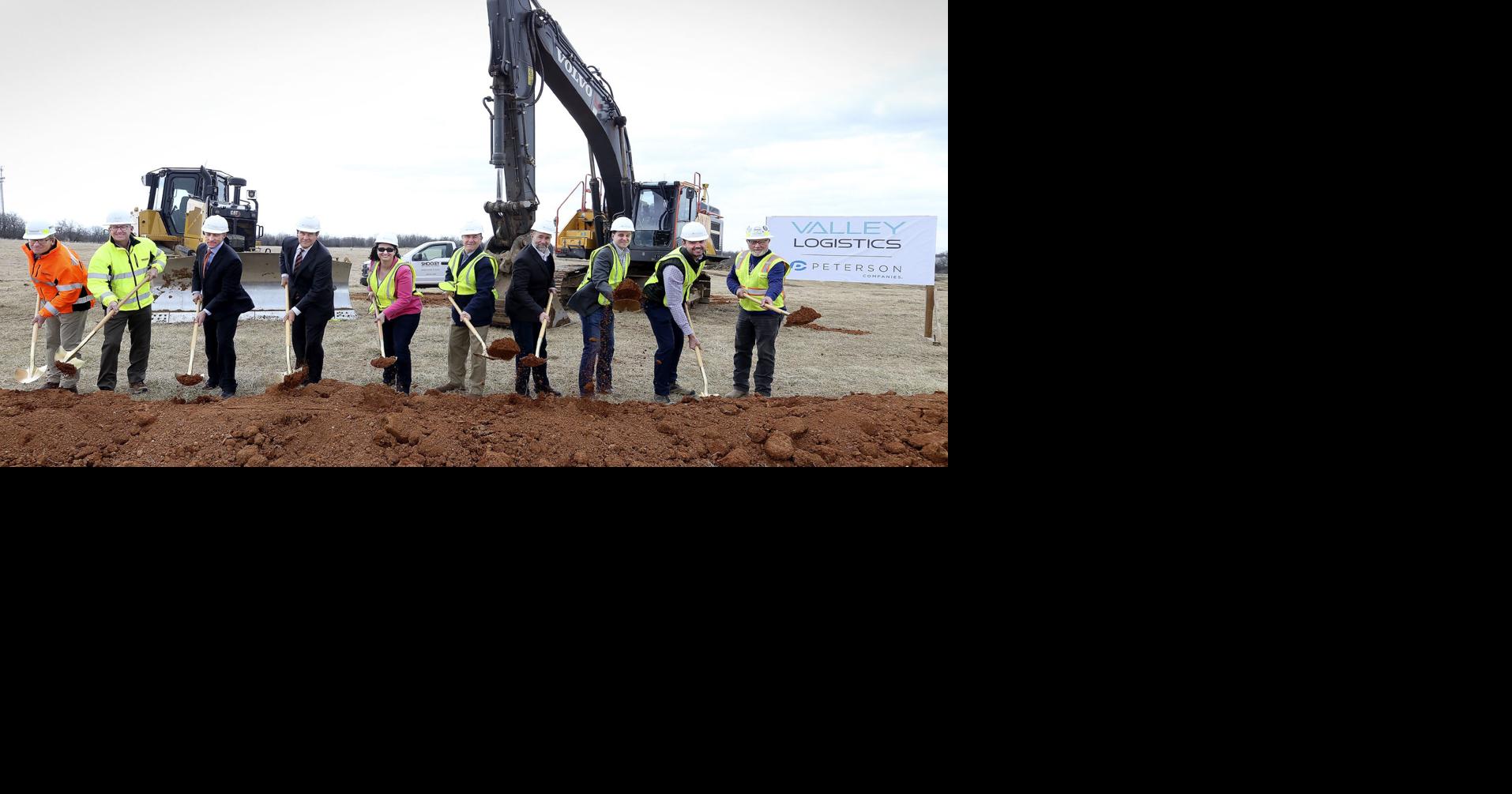 Peterson Companies breaks ground on Valley Logistics industrial park Winchester Star