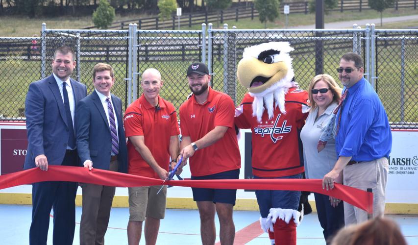 Worth the wait Caps, FCPS, Top of Virginia celebrate hockey rink in